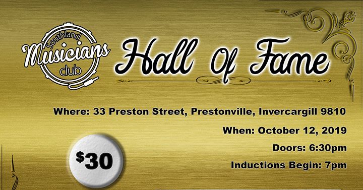 Southland Music Hall of Fame show 2019