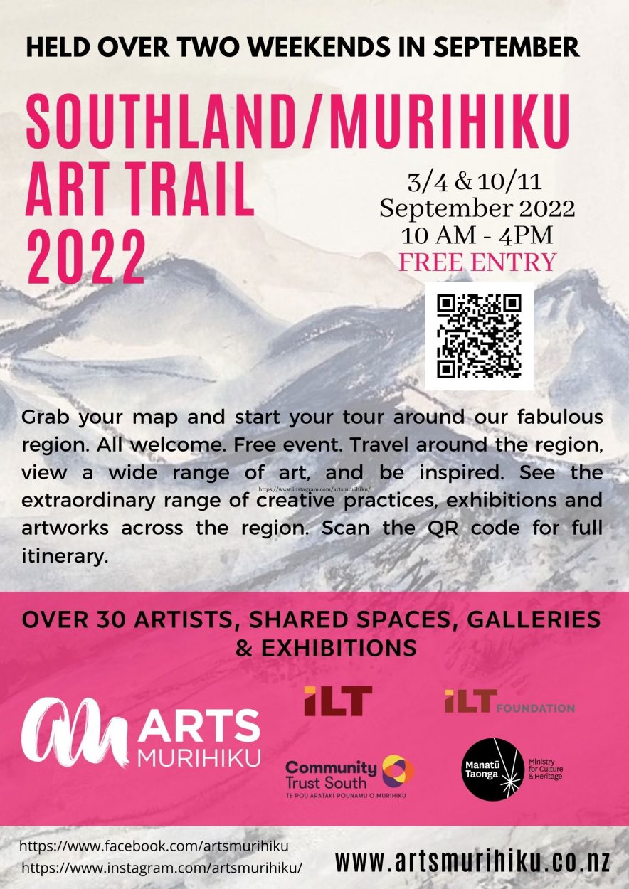 Southland Art Trail 2022 Arts Murihiku